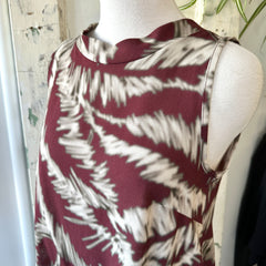 Bodybag by Jude // Pacifica Top Burgundy Palm
