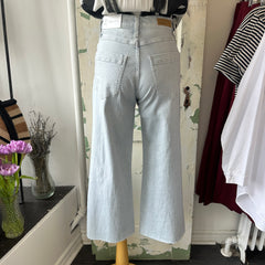 Yoga Jeans // Lily Wide Pinestripe Jeans Selena