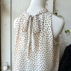 Gentle Fawn // Lenora Blouse Cream Dot