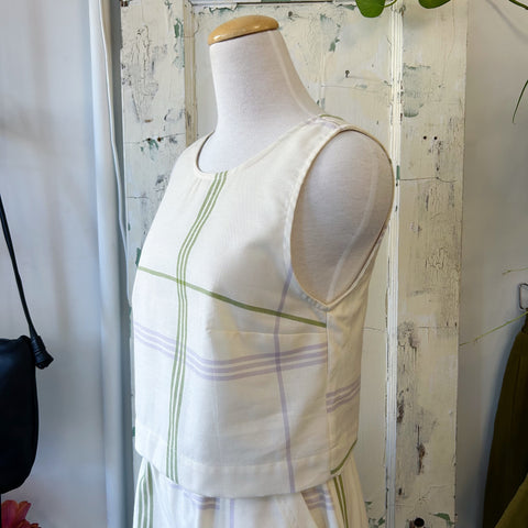 Eve Gravel // Henderson Top Summer Tartan