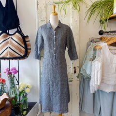 Naïf // Daphne Dress Navy Gingham