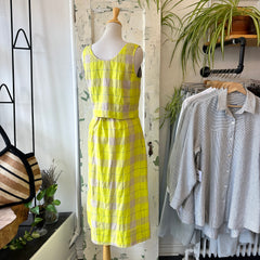 Ferris // Dream Summer Skirt Yellow Plaid
