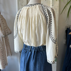 Indi & Cold // Bell Sleeve Blouse