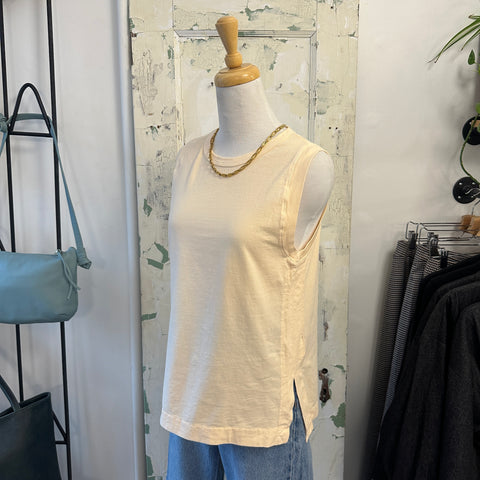 Indi & Cold // Mandarine Cotton Tee Sleevless