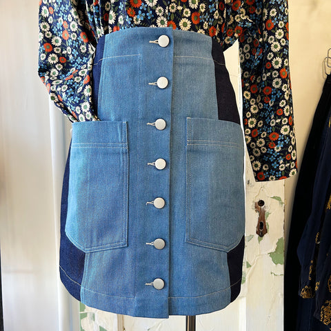 Eve Gravel // Austin Skirt Denim