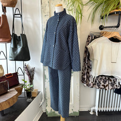 Dagg & Stacey // Beaumont Pants Dark Indigo Check