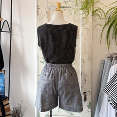 Jennifer Glasgow // Maia Shorts Heather Black