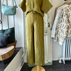 Eve Gravel // Meadow Pants Olive