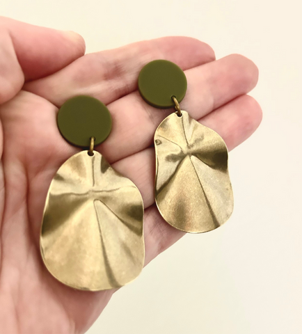 Darlings of Denmark  // Brass Earrings Drue