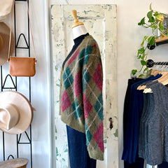 Indi & Cold // Diamond Cardi Olive