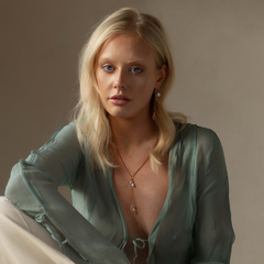 Hailey Gerrits // Brisa Necklace Green Amethyst