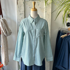 Pink Martini // Dorit Top Green