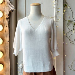 Gentle Fawn // Phoebe Sweater White