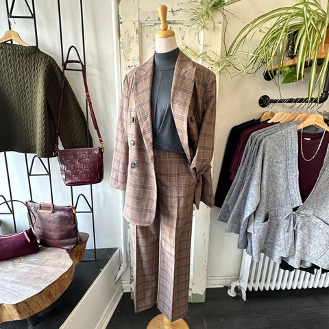 Indi & Cold // Plaid Trousers