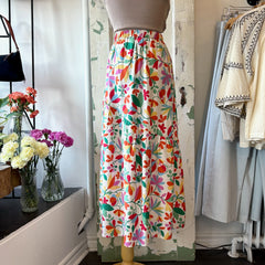 Compania Fantastica // Lotto Bright Floral Print Skirt