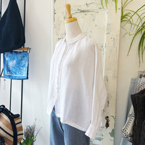 Naïf // Noor Linen Shirt Ivory