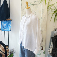 Naïf // Noor Linen Shirt Ivory