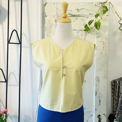 Dagg & Stacey // Annie Popover Top Kelp Stripe *Last Size 4