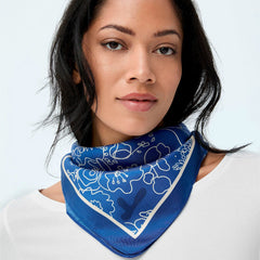 Dora Nola // Neckerchief Queen 100% Silk