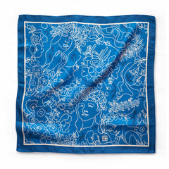 Dora Nola // Neckerchief Queen 100% Silk
