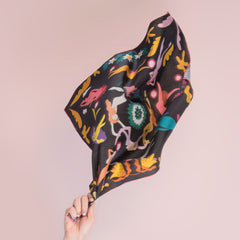 Dora Nola // Neckerchief Chasing Stories 100% Silk