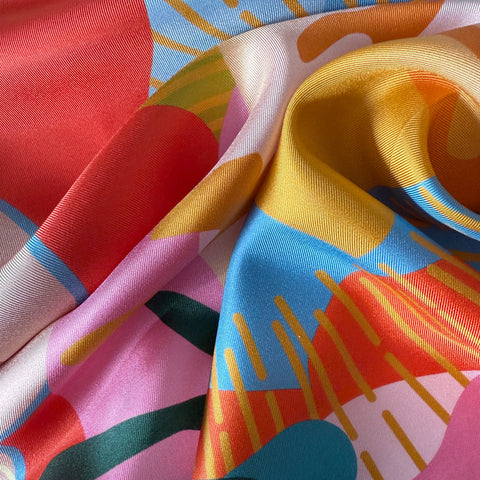 Dora Nola // Neckerchief Pike Sun 100% Silk