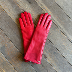 Club Rochelier // Cherry Red Gloves Long