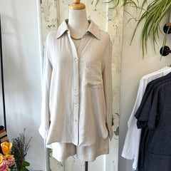 Pink Martini // Francis Top Beige