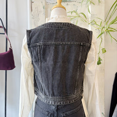 Dr. Denim // Tina Top Aged Black