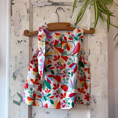 Compania Fantastica // Lotto Bright Floral Print Top