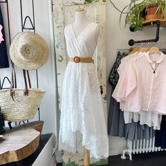 Pink Martini // Sutton Dress White