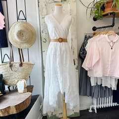 Pink Martini // Sutton Dress White