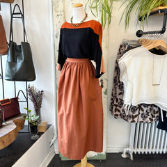 Jennifer Glasgow // Raina Skirt Rust