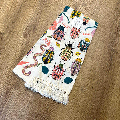 Danica // Embroidered Dishtowel Amulet