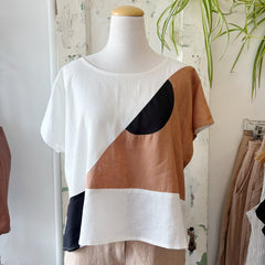 Jennifer Glasgow // Kamira Top Ivory