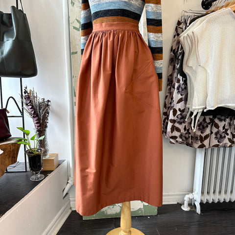 Jennifer Glasgow // Raina Skirt Rust
