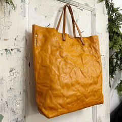 Uppdoo // Journey Crumpled Tote Tan