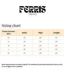 Ferris // Dream Summer Skirt Yellow Plaid