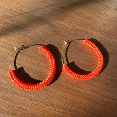 Miiken // Scarlet Hoops