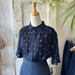 Des Petits Hauts // Elais Blouse Blueberry