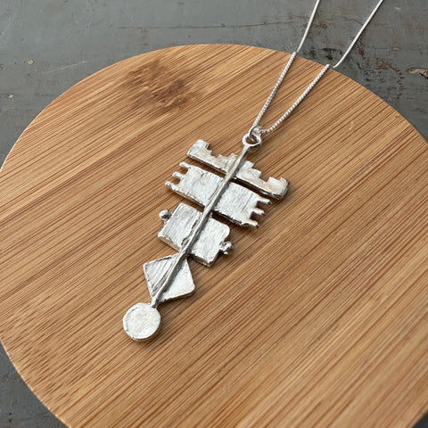 Hawkly // Pyra Necklace Sterling Silver