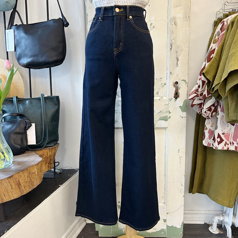 Yoga Jeans // Lily Wide Leg Jeans Blue Butterfly