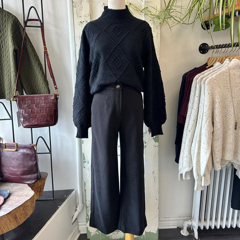 Pink Martini // Nadia Full Pants Black