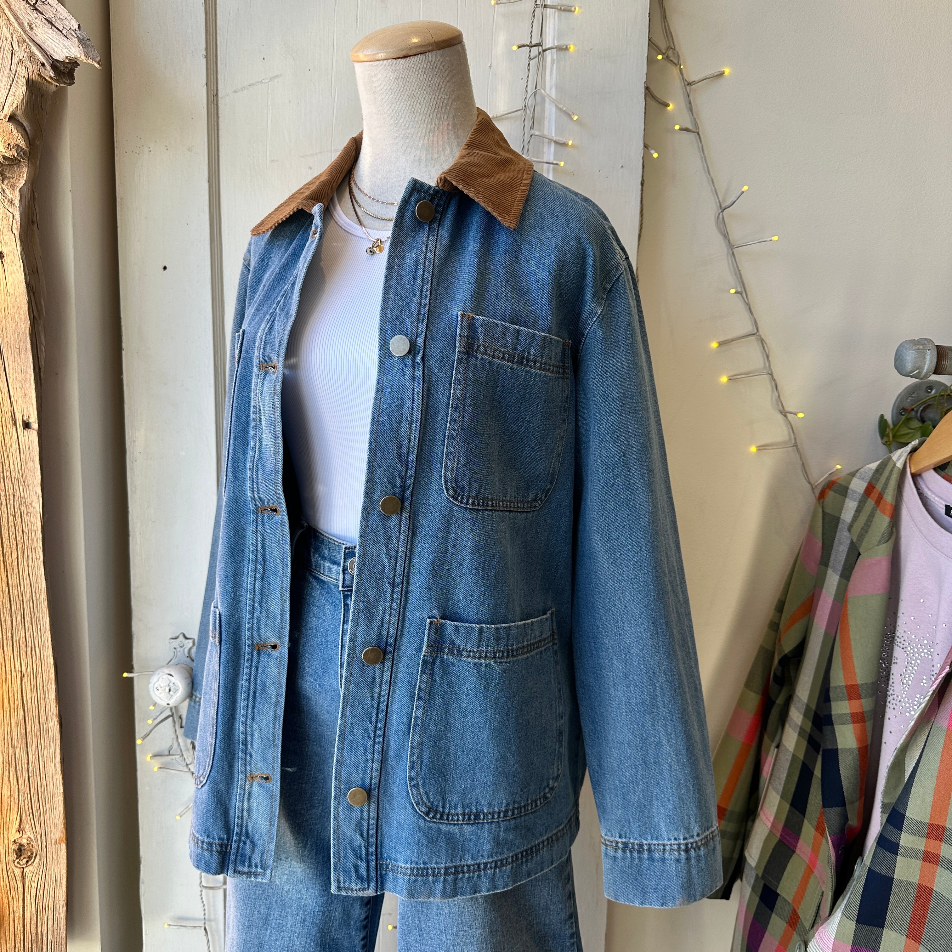 Gentle Fawn // Flynn Jacket Light Wash