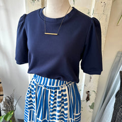 Marigold // Celine Top Navy