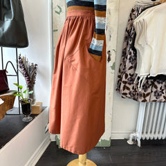 Jennifer Glasgow // Raina Skirt Rust