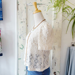 Louizon // Atome Crochet Top