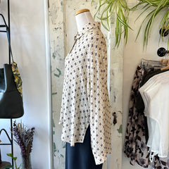 Dagg & Stacey // Ellery Button Up Cream Print