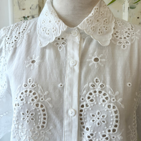 Pink Martini // Lily Top White