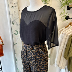 Cokluch // L'amour Top Black